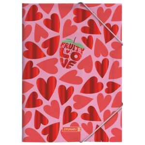 Fascikl klapna s gumicom pp A4 Fruity Love Brunnen 10-41604 522