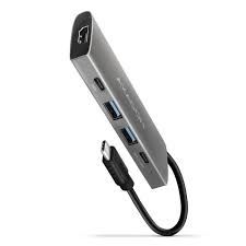 USB HUB 2x USB3.2 Gen 2, 2x USB-C, HDMI, PD 60W, HMC-5G21