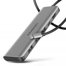 USB HUB 3x USB 3.2 Gen1, HDMI, PD 100W, HMC-5H