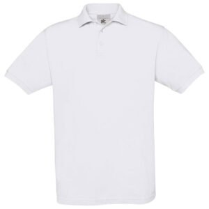 Majica kratki rukavi B&C Safran Polo 180g bijela 3XL!!