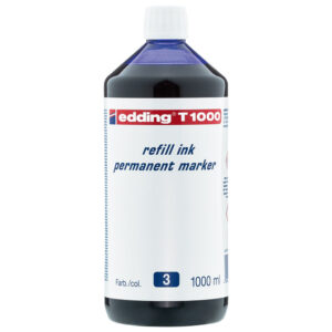 Tinta za marker permanentni 1000 ml Edding T1000 plava