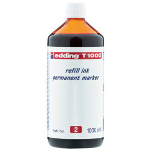 Tinta za marker permanentni 1000 ml Edding T1000 crvena