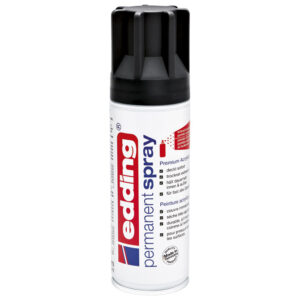 Boja akrilna u spreju 200 ml permanentna Edding 5200901 mat crna