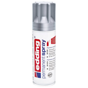 Boja akrilna u spreju 200 ml permanentna Edding 5200923 mat srebrna