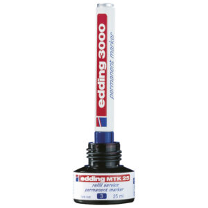 Tinta za marker permanentni   25 ml Edding MTK25 plava