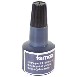 Boja za pečat 30 ml Fornax crna