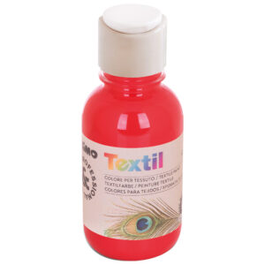 Boja tempera za tekstil 125 ml Primo 410TX125300 crvena