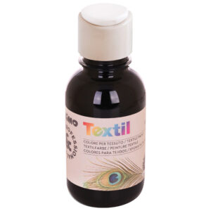 Boja tempera za tekstil 125 ml Primo 410TX125800 crna