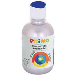 Boja tempera akrilna 300 ml Primo 400TA300910 srebrna
