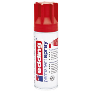 Boja akrilna u spreju 200 ml permanentna Edding 5200902 mat crvena