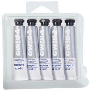 Boja tempera 12 ml aluminijska tuba pk5 Primo 440TRA910 srebrna blister!!