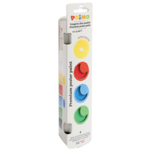Boja tempera gvaš 25 ml u čaši 6boja Primo 253TB6E!!