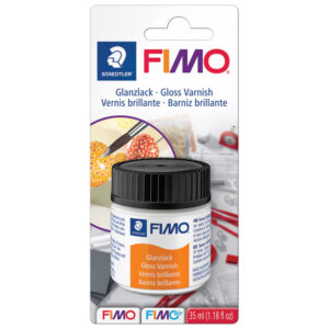 Lak za mase za modeliranje sjajni 35 ml Fimo Staedtler 8704 01 BK blister