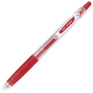 Roler gel 0,7 mm Pop`Lol Pilot BL-PL-7-R crveni