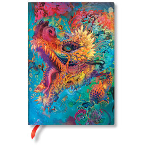 Notes 13x18 cm-midi crte  72 L s gumicom Humming Dragon Paperblanks PB8181-4!!