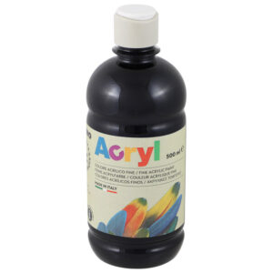 Boja akrilna 500 ml Primo 4003TA500800 crna