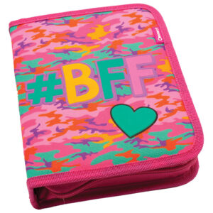 Pernica puna 1zip 2preklopa Pink BFF 1A 23.Connect!!