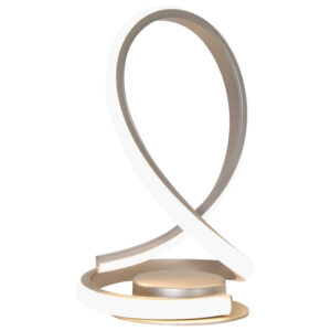Svjetiljka stolna LED Design silicon+ALU Avide bijelo-srebrna!!