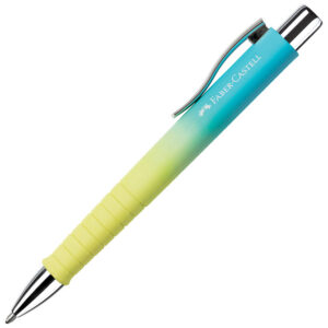 Olovka kemijska gumirana Poly Ball XB Faber Castell 241109 plavo-žuta!!