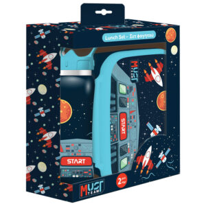 Set Boca 500 ml + kut.za užinu Spaceship Must Diakakis 000586469
