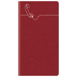 Adresar telefonski  70x150 mm A-Z Colere E41 bordo
