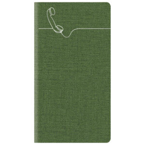 Adresar telefonski  70x150 mm A-Z Colere E50 zeleni