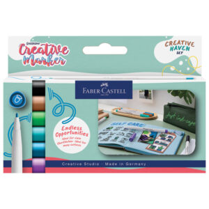 Marker permanentni dekorativni 1,5 mm pk6 Faber Castell 160603 sort blister