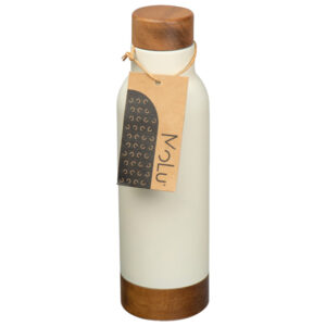Boca termo MoLu Cote d'Azur 3978 metalna s drvenim poklopcem 630 ml bijela