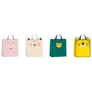 Vrećice ukrasne 26x32x13,5 cm Bebe Friend Interdruk sort