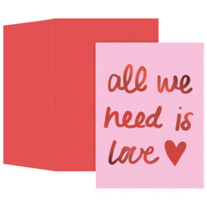 Čestitka 10,5x14,8 cm Love Stewo 5098 25 blister