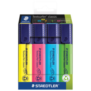 Signir 1-5 mm classic reciklirani Staedtler 364 C4 4 boje