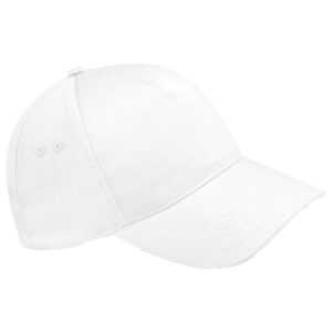 Kapa šilt 5 panela Ultimate Beechfield B15 bijela