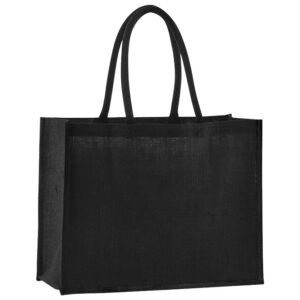 Vrećice za kupovinu juta 42x33x19 cm Beechfield W470 crna