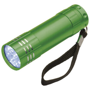 Svjetiljka ručna  9 LED metalna Montagris zelena!!