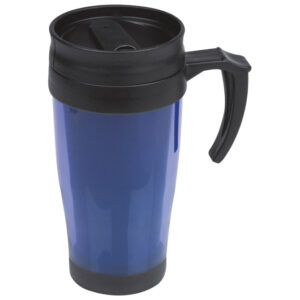 Šalica termo 400 ml pvc Fort Worth metalik plava!!