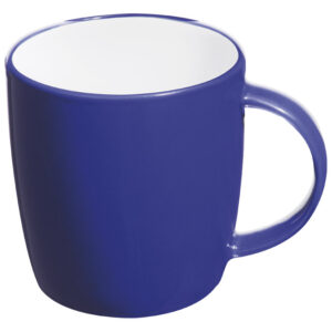 Šalica 300 ml keramička plava/bijela!!