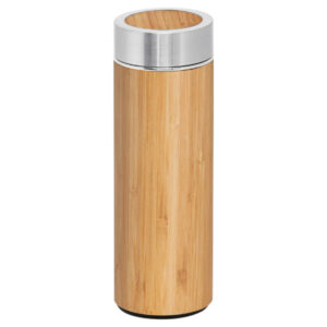 Boca termo bambus+metalna unutra 430 ml!!