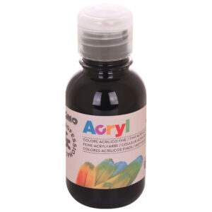 Boja akrilna 125 ml Primo H&P 402TA125800N crna