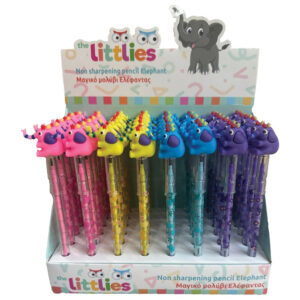 Olovka grafitna u nastavcima Littlies Elephant Diakakis 000647021 sort!!