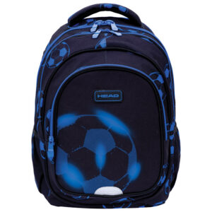 Ruksak školski-notebook anatomski Blue Football Head 502025036!!