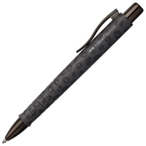 Olovka kemijska gumirana Poly Ball Leo Faber Castell 241181 crna