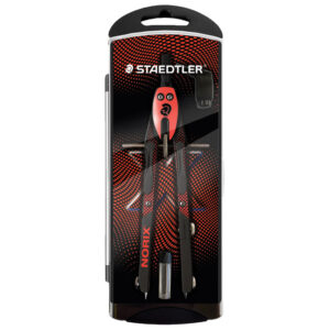 Šestar s preciznim podešavanjem Norix Staedtler 555 01-24 crveni blister