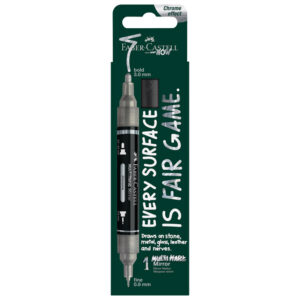 Marker obostrani Multimarker mirror Faber Castell 185961 krom blister
