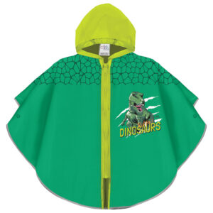 Kabanica dječja reflektirajuća Cool Kids Dinosaur Perletti 15681 zelena