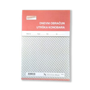 XII-37/E DNEVNI OBR.UTRŠKA KONOBARA