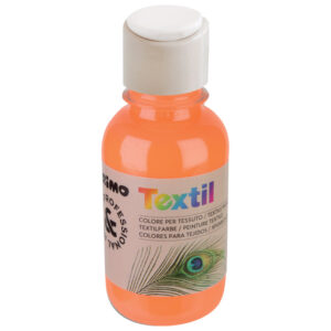 Boja tempera za tekstil 125 ml Primo 410TXF125250 fluorescentno narančasta!!