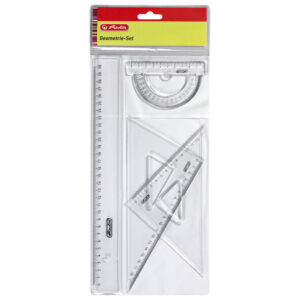 Geometrijski set 1/4 Herlitz 8700403 (300010436) blister