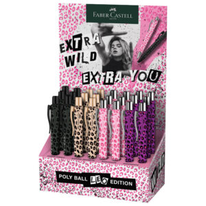 Stalak s olovkama kemijskim pk24 Poly Ball Leo  Faber Castell 241135