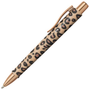 Olovka kemijska gumirana Poly Ball Leo Faber Castell 241182 smeđa