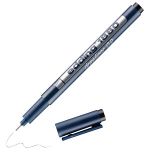 Flomaster za tehničko crtanje drawliner 0,2 mm Edding 1880 crni